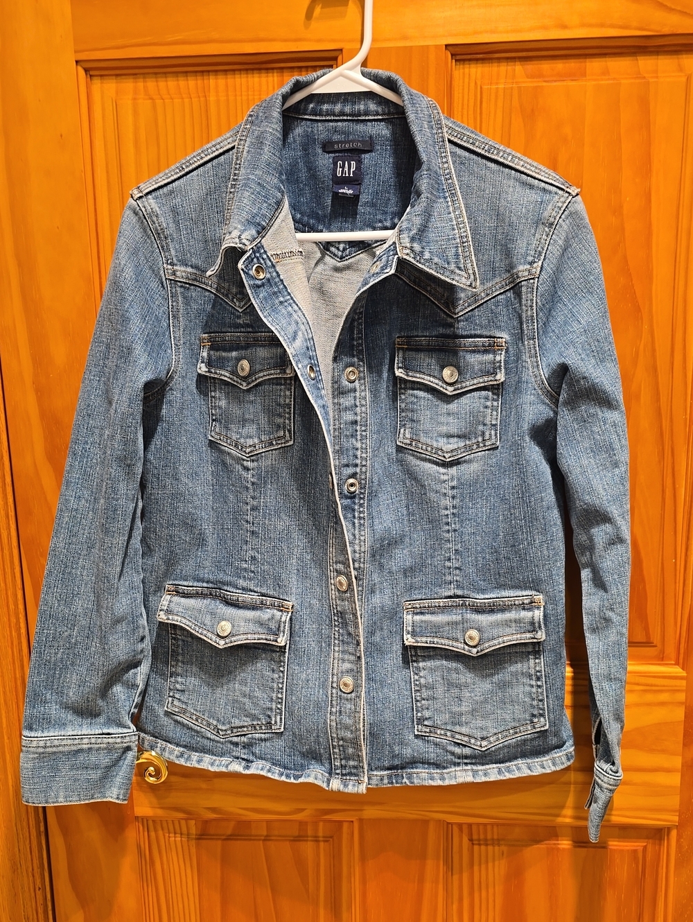 GAP Womens Light Blue Denim Jacket